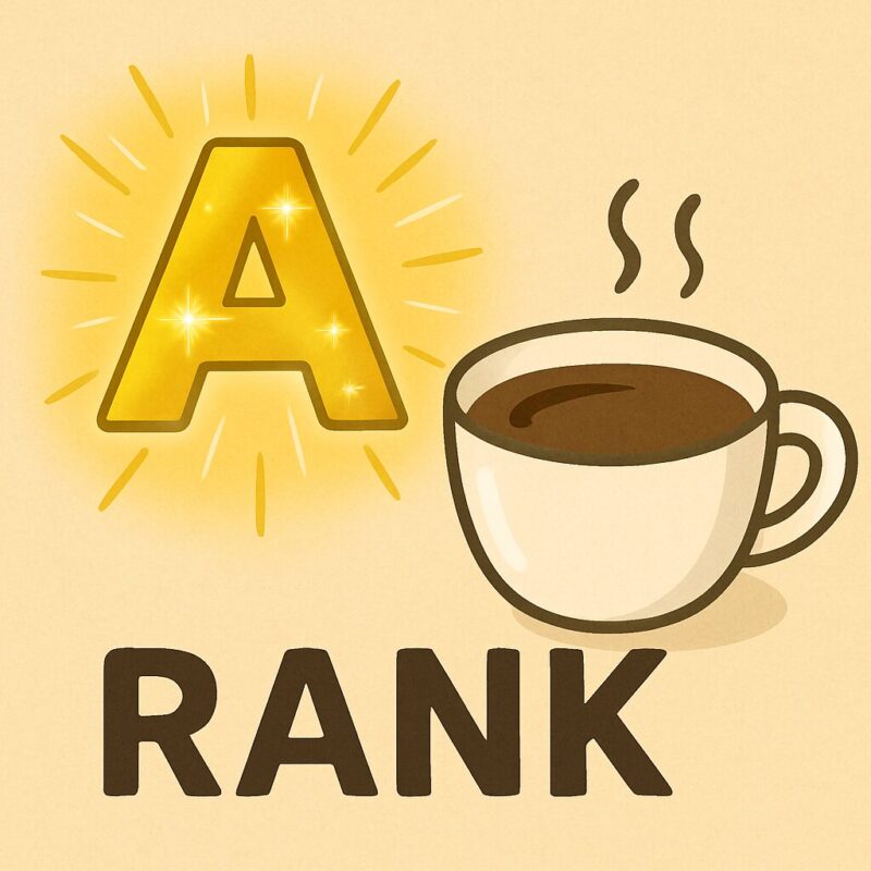 Aランクのコーヒー